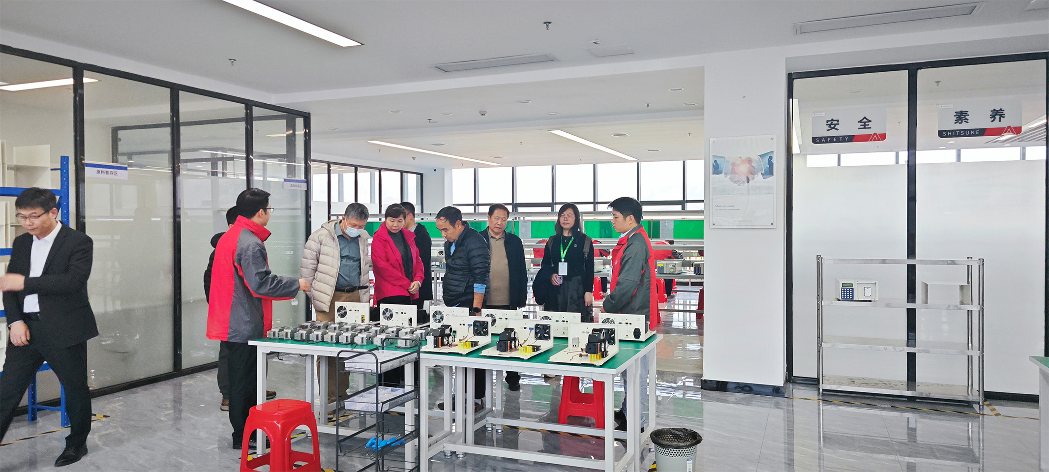 Factory visit and technical review