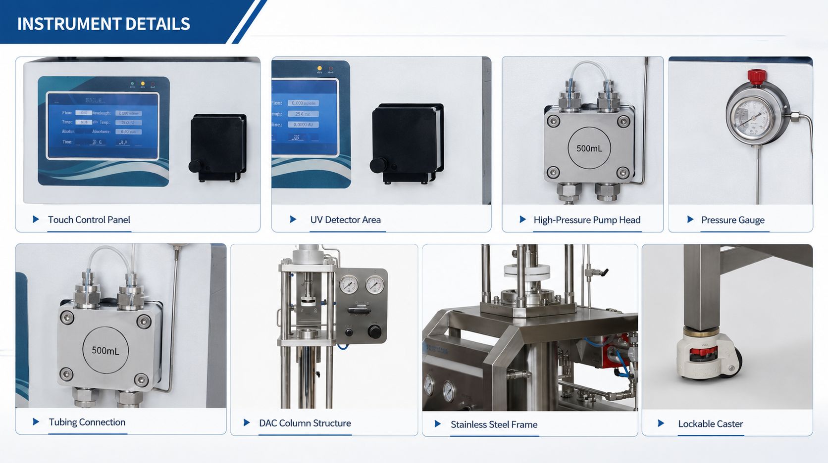 WOOK 8500 Dynamic Axial Preparative Chromatography System view 3
