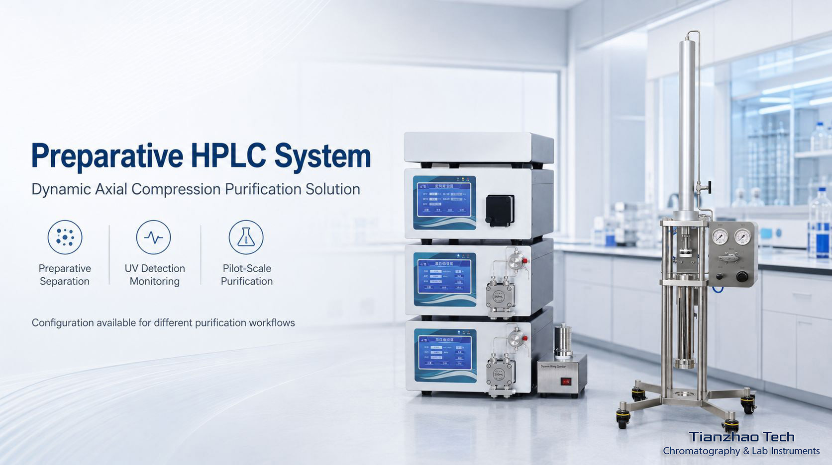 WOOK 8500 preparative chromatography system